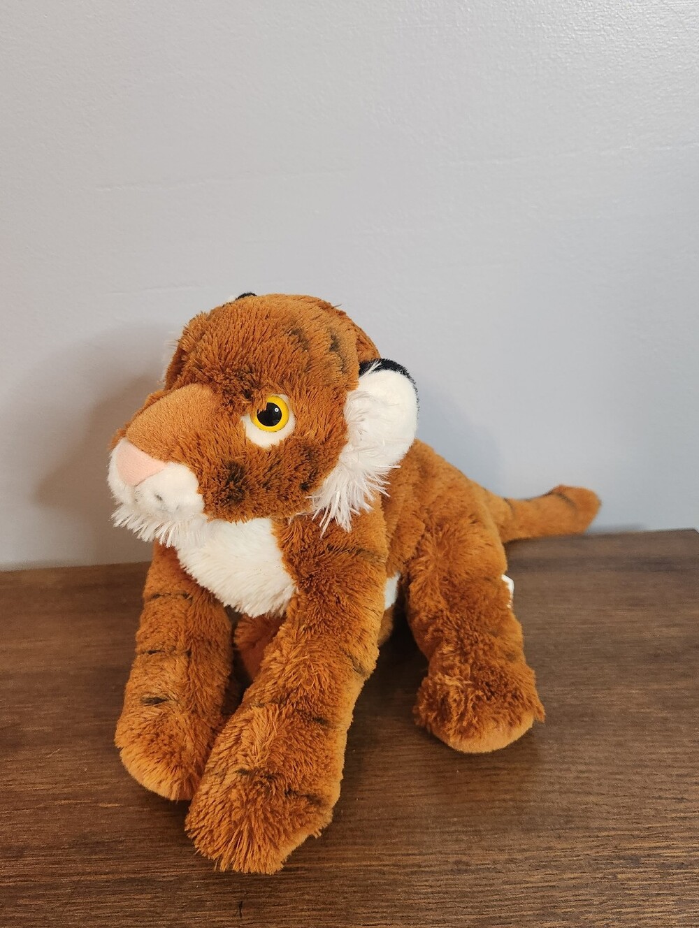 Wild Republic Baby Tiger Cub 16in Long Stuffed Animal With Yellow Eyes 2010
